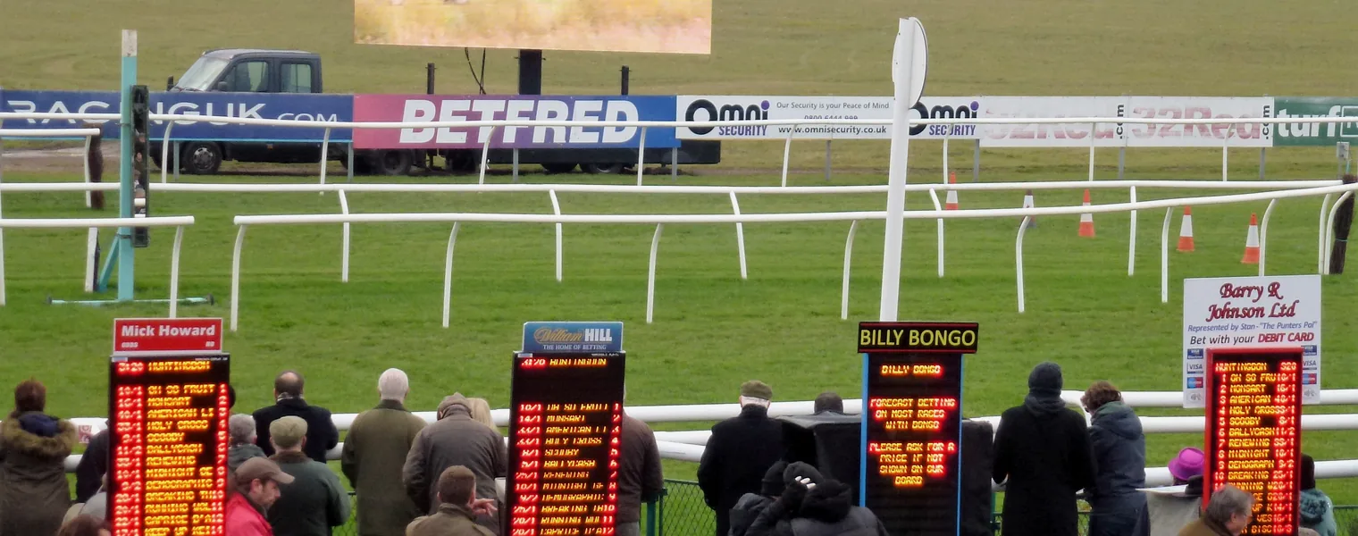 On-course bookmakers chalking up prices at Huntingdon