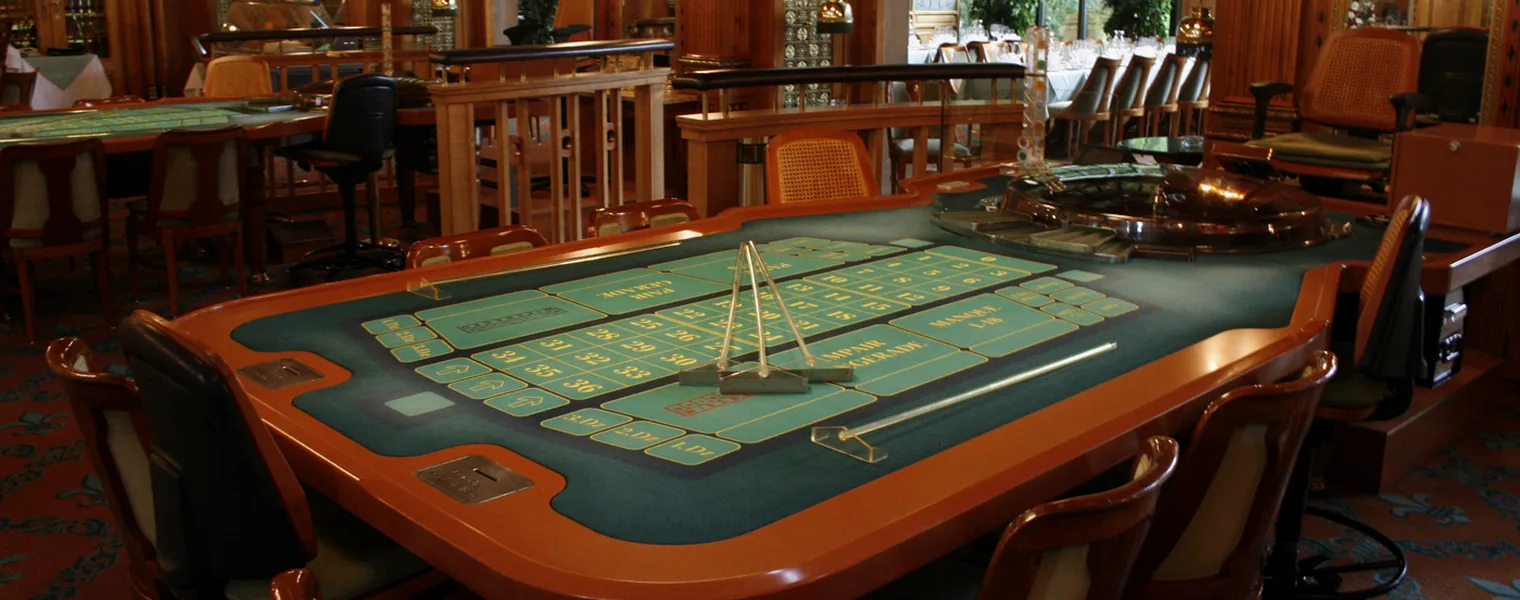 A roulette layout of the kind used in licensed UK casinos