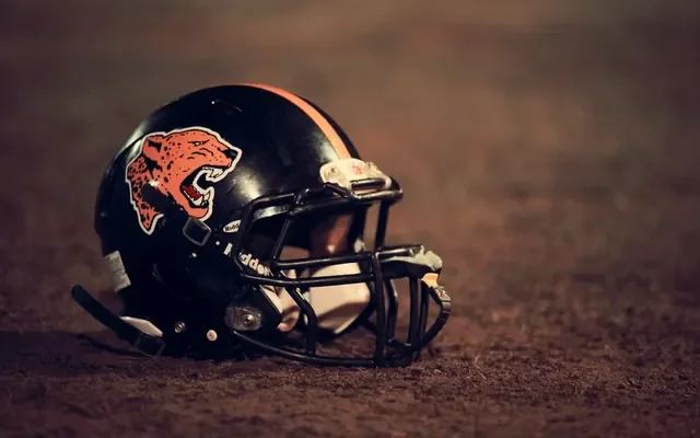 American football helmet