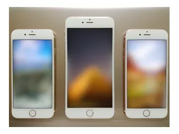 Three smartphones